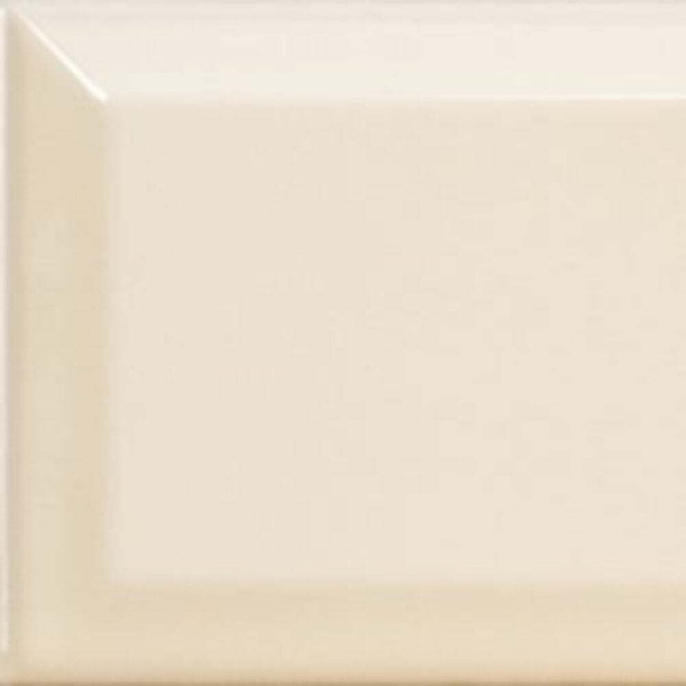 Faience effet métro MAROME CREAM 7,5x15- 0,5 m²