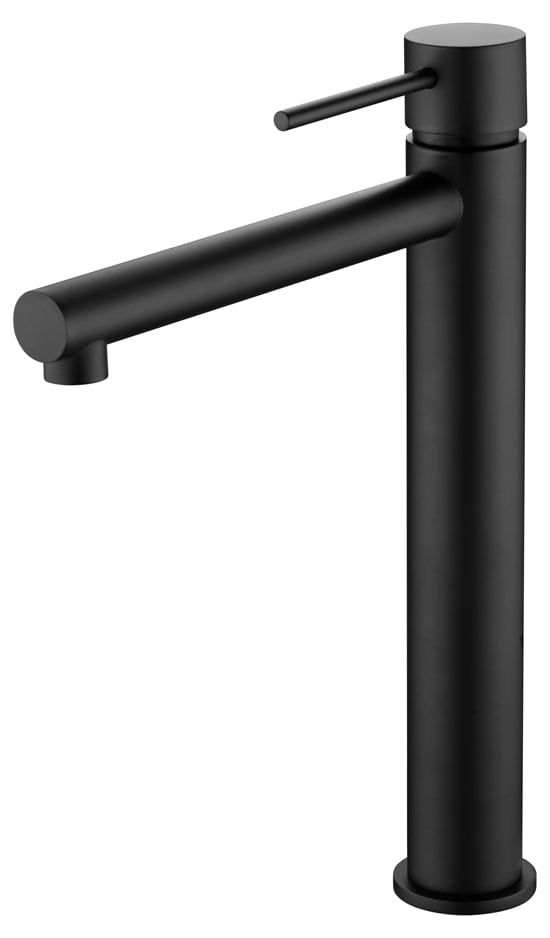 Monocommande lavabo bec haut Milos Stick noir mat BDYS045-3NG 43X27X0,8 - 1 unité