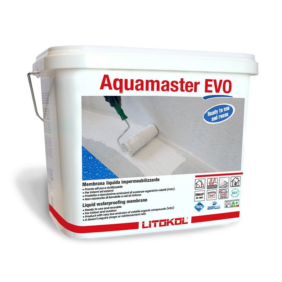 Litokol Aquamaster evo imperméabilisant étanchéité - 10 kg - 2