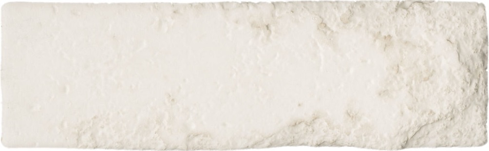 Carrelage brique de parement très réaliste BINDI MATT CHALK WHITE 6X20 - 0,5m²