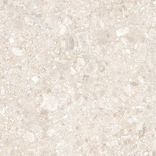 Carrelage Terrazzo beige avec nuances claires et 60x60 cm