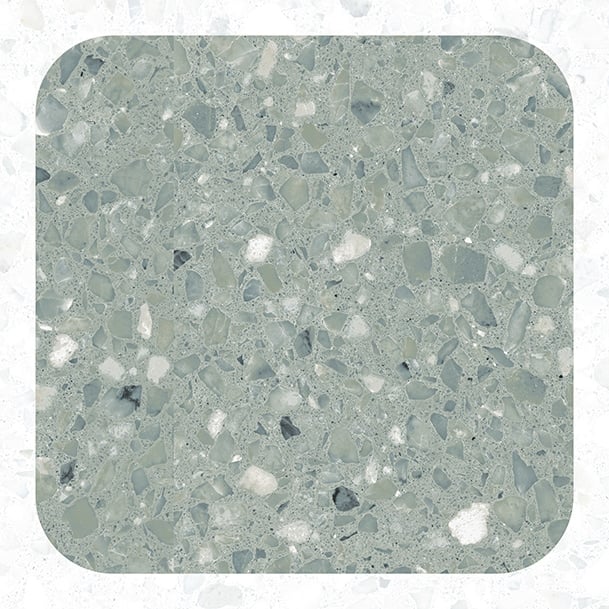 Carrelage imitation ciment et terrazzo NINOV LOANO RECTIFIE MULTICOLOR 20X20  - 1 m²