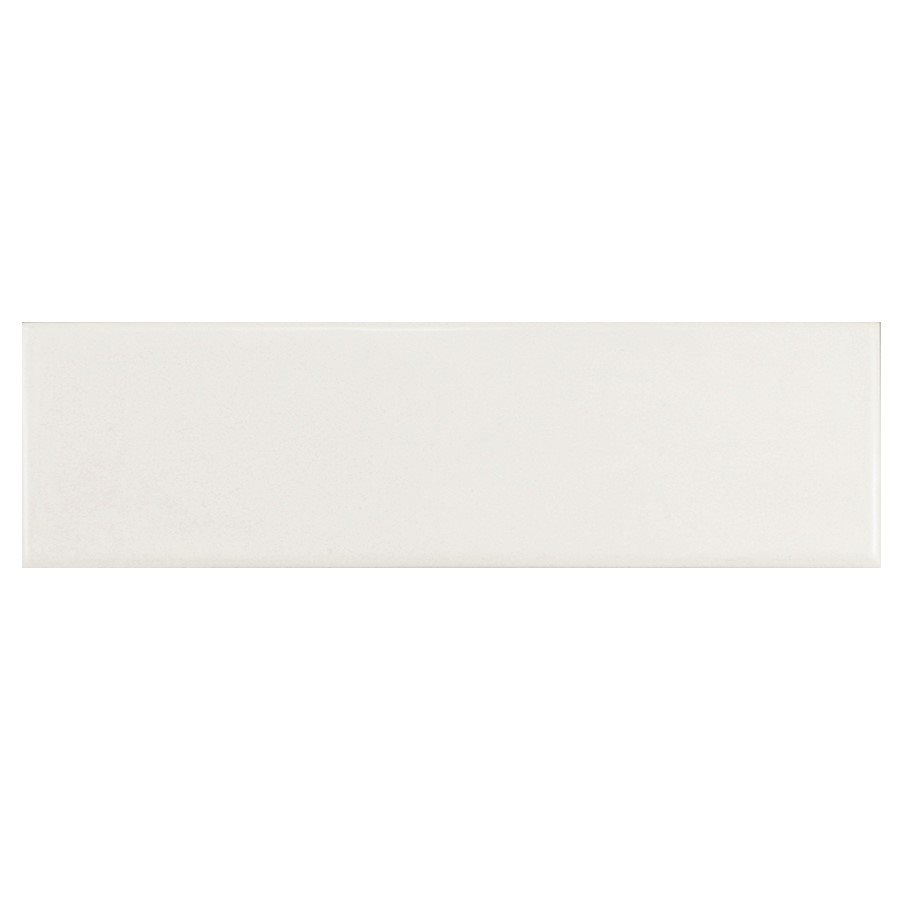 Carrelage uni mat blanc 6.5x40cm COUNTRY BLANCO MAT 21554 - 1 m² - 2