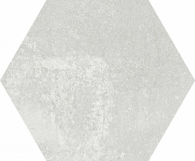 Carrelage hexagone ANDENNE WHITE NATURAL HEXAGON 25x30- 0,94 m²