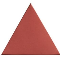 Faience triangle FORMIA CARMIN 15,9x18 - 0,49 m² 