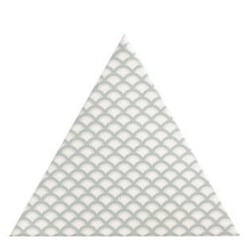 Faience triangle FORMIA ARC 15,9x18 - 0,49 m² 