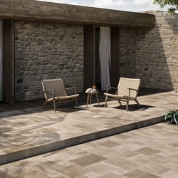 Carrelage grès cérame effet pierre MANDURAH GROUND 40,8X61,4 - 1,25m² FAP CERAMICHE