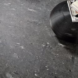Carrelage grès cérame anti dérapant effet pierre MAITLAND BLACK ANTISLIP 75X149,7 - 1,12m² 