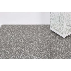 Carrelage imitation Terrazzo Granito 30x30 cm Amalfi Cemento anti-dérapant R10 - 0.99m² 