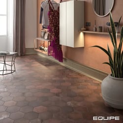 Carrelage hexagonal HOUDAN WINE 17,5x20 - 0,71 m² Vives Azulejos y Gres