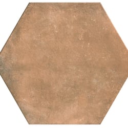 Carrelage hexagonal imitation pierre PUYG TERRA - 56X48,5 - 1,2 m² 