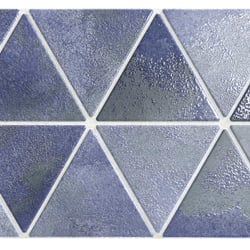 Faience style triangulaire TRENTON CRAFT NAVY - 48,5X28 - 0,94 m² 