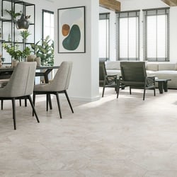 Carrelage hexagonal imitation pierre ABLIS WHITE - 56X48,5 - 1,20 m² Realonda