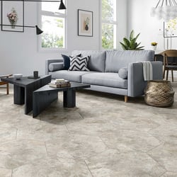 Carrelage hexagonal imitation pierre ABLIS TAUPE - 56X48,5 - 1,2 m² Equipe