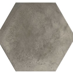Carrelage hexagonal imitation pierre ABOS CHARCOAL - 56X48,5 - 1,2 m² 