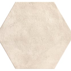 Carrelage hexagonal imitation pierre ABOS WHITE - 56X48,5 - 1,2 m² 