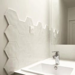 Carrelage hexagonal effet pierre CIERI NIEVE 18x20,5 - 1 m² Vives Azulejos y Gres