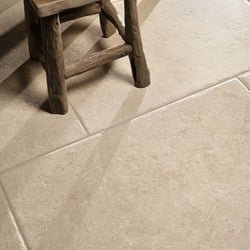 Carrelage brillant en grès cérame effet pierre de Jérusalem GOLDCOAST IVORY 30,2X90,6 - 1,64m² Coem ceramiche