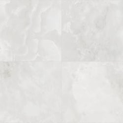 Carrelage effet marbre grand format ONICE PEARL POLI - 120X120 - 1,44 m² 