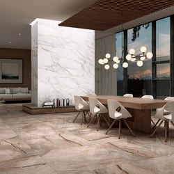 Carrelage effet marbre WILD FOREST GREY POLI MIX - 120X120 - 1,42 m² 