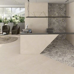 Carrelage effet pierre 60x60 cm NASSAU Crema R10 - 1.08 m² Vives Azulejos y Gres