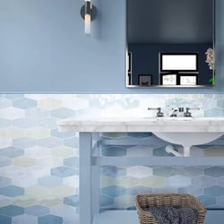 Faience losange CEVRÉ AMALFI 10X20 - 0,62 m² Vives Azulejos y Gres