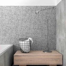 MEAR24 MOSAIQUE PALLADIANE ALUMINIUM 3D ARGENT 27,9X27,9 - 1 unité Nanda Tiles