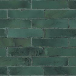 Faïence esprit zellige LAMBOUR JADE 8X31,5 - 0,63 m² Vives Azulejos y Gres