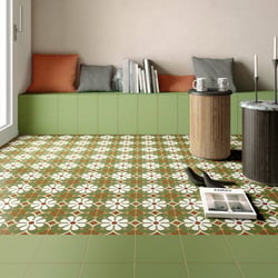 Carrelage effet carreau ciment  RIZOLI PARIS 20X20 - 1 m² Nanda Tiles