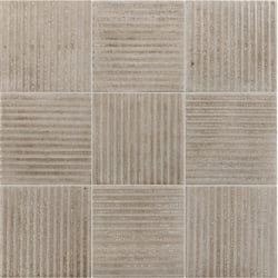 Carrelage élégance nuancé ROMY LINE SMOKE 10X10 - 0.5 m² Vives Azulejos y Gres