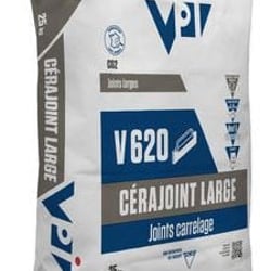 * Cerajoint large pour carrelage V620 anthracite - 25kg * promo 