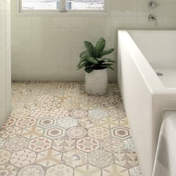 Carrelage hexagonal 17.5x20 Tomette Harmony Colours - R9 - 0.71m² Vives Azulejos y Gres