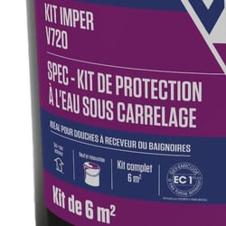 Imperméabilisation sous carrelage KIT ETANCHEITE V720 VPI VPI