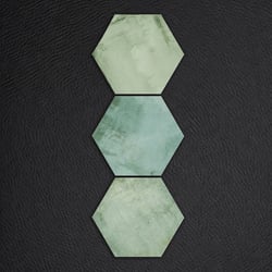 Tomette nuancée ORCHI AQUAMARINE - 28,5X33 - 1 m² Vives Azulejos y Gres