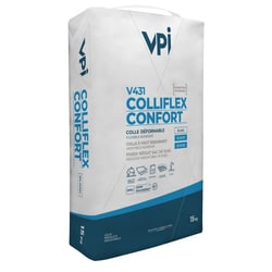 Colle carrelage facile COLLIFLEX CONFORT V431 BLANC - 15 kg VPI VPI