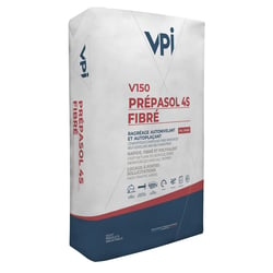 Enduit de lissage et de ragréage autolissant PREPASOL 4S lissé V150 25kg VPI VPI