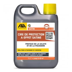 Cire de Protection pour terre cuite et pierre Fila Satin 1 L Fila