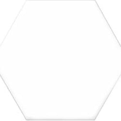 Tomettes unie ciment 19.8x22.8 cm VERSALLES BLANC - 0.84 m² 