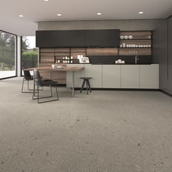 Carrelage grès cérame rectifié imitation terrazzo GALBE GRIS 59,3X59,3 - 1,40 m² 