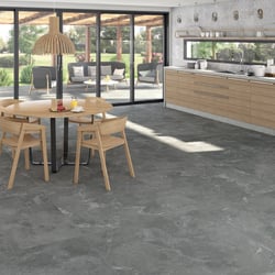 Carrelage grès cérame aspect pierre LAIA GRIS 80X80 - 1,28 m² Savoia