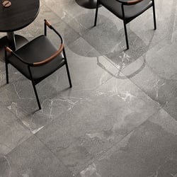 Carrelage grès cérame effet pierre MOUNT GRIGIO SCURO 60X120 - 1,44m² Aleluia Ceramicas