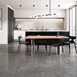 Carrelage grès cérame effet pierre MAITLAND DARK GREY 60X60 - 1,44m² Arcana