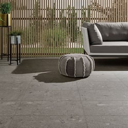 Carrelage grès cérame effet pierre très grand format MAITLAND GREY 75X149,7 - 1,12m² ItalGraniti