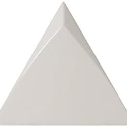 Faience triangle à relief MAFINGA TIROL MINT 10,8X12,4 cm - 0,13 m² 