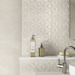 Carrelage imitation marbre CORN ETERNEL CREAM 30X60 - 1,26m² 