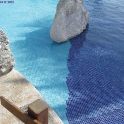 Mosaique piscine Nieve bleu marine azul 31.6x31.6 cm - 3002 AlttoGlass