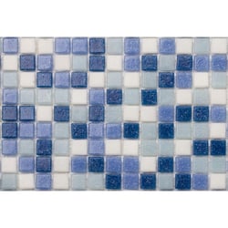 Mosaique piscine 10x10mm LAGOON10 31.8x31.8 cm - 1.01m² 