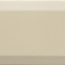 Carrelage Métro biseauté 10x30 cm almond beige brillant - 1.02m² 