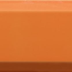 Carrelage Métro biseauté 10x30 cm naranja orange brillant - 1.02m² 