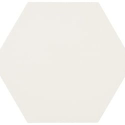 Tomette blanche MERAKI BASE BLANCO 19.8x22.8 cm - 0.84m² 